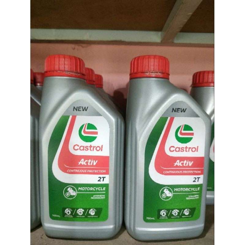 OLI SAMPING CASTROL ACTIV 2T 700ML OLI CASTROL ACTIV 2T 700ML