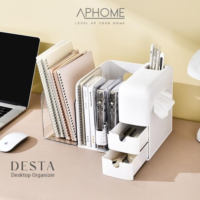 

Aphome Kotak File Tray Folder Box Desk Organizer Rak Buku Meja Desta Terbaik