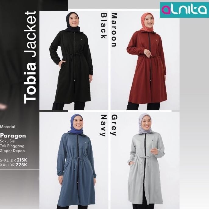 

New Jaket Alnita Tobia Stok Terbatas