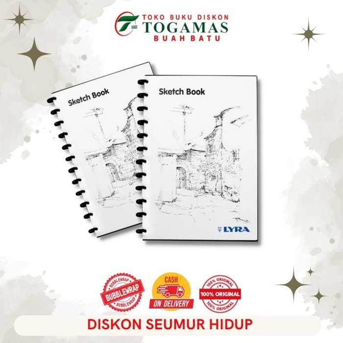 

Berkualitas Sketch Book A4 30L 9210-260 Lyra (Free Pencil) Diskon