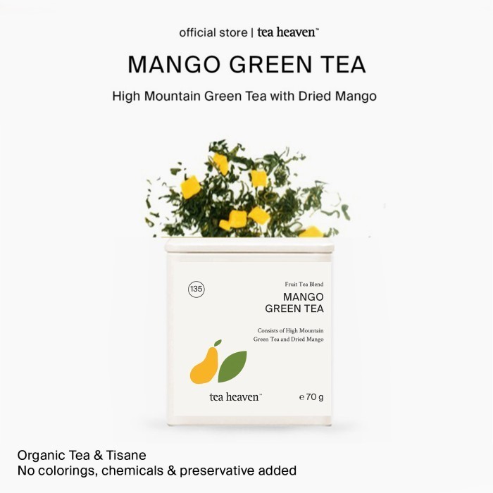

Ersya - Green Tea Mango Teh Hijau Mangga Premium Cafe Artisan Tea Heaven