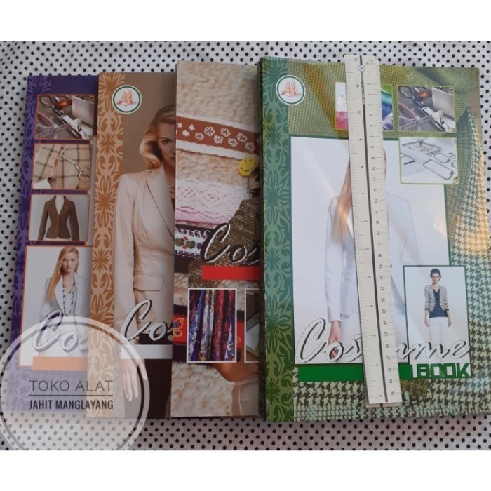 

Hadir Buku Menjahit/ Buku Costum / Buku Pola / Costume Book Terpercaya Terbatas
