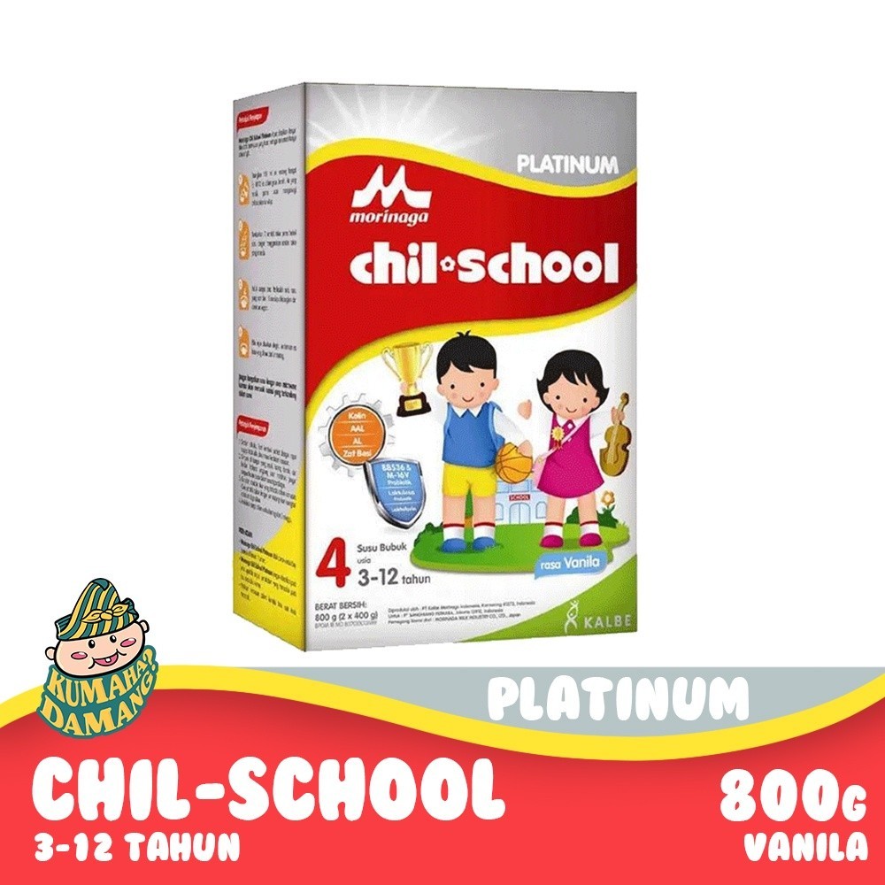 

Mnaga Chil School Chilschool Platinum Vanila / Madu 800 gram