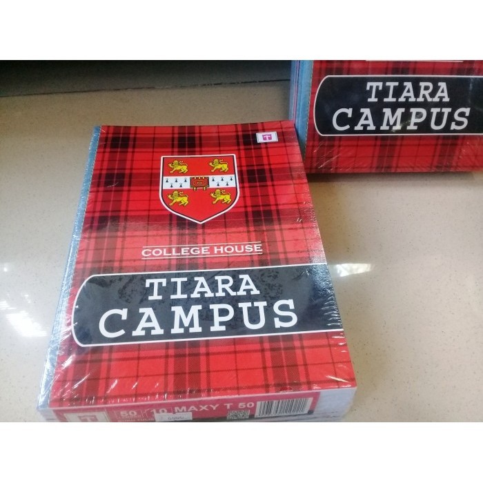 

Buruan Buku Tulis Tiara Campus College House 50 Lbr Pak 10 Buku Limited