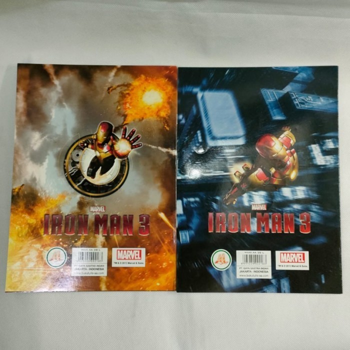 

Mantap Buku Tulis Aa Maxi Motif Ironman Isi 38 Lembar 1 Pack Isi 10 Buku Hemat