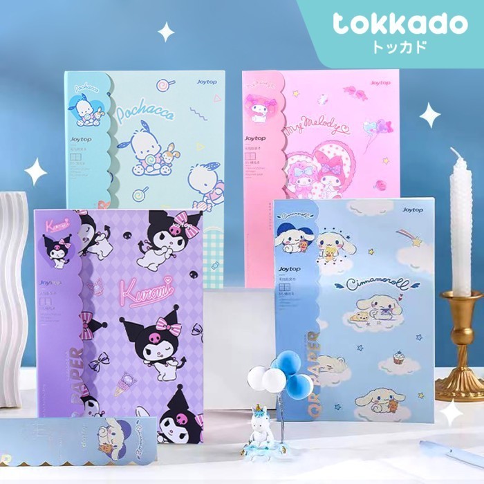 

Hot Sale Tokkado Sanrio Honki Buku Tulis Catatan Notebook Besar B5 Sekolah Lucu Bagus