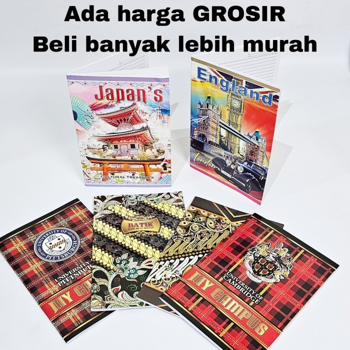 

Lucu Gg Buku Tulis X-Book Boxy 50 Lembar (8Bk) / Buku Catatan / Buku Diskon