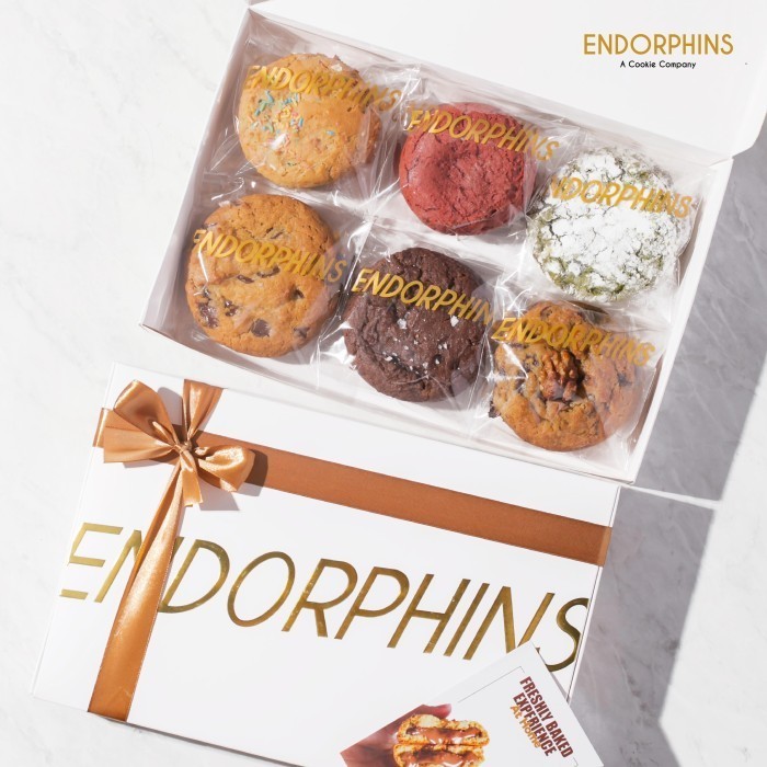 ENDORPHINS' HAMPERS PACKAGE - BOX OF 12 COOKIES