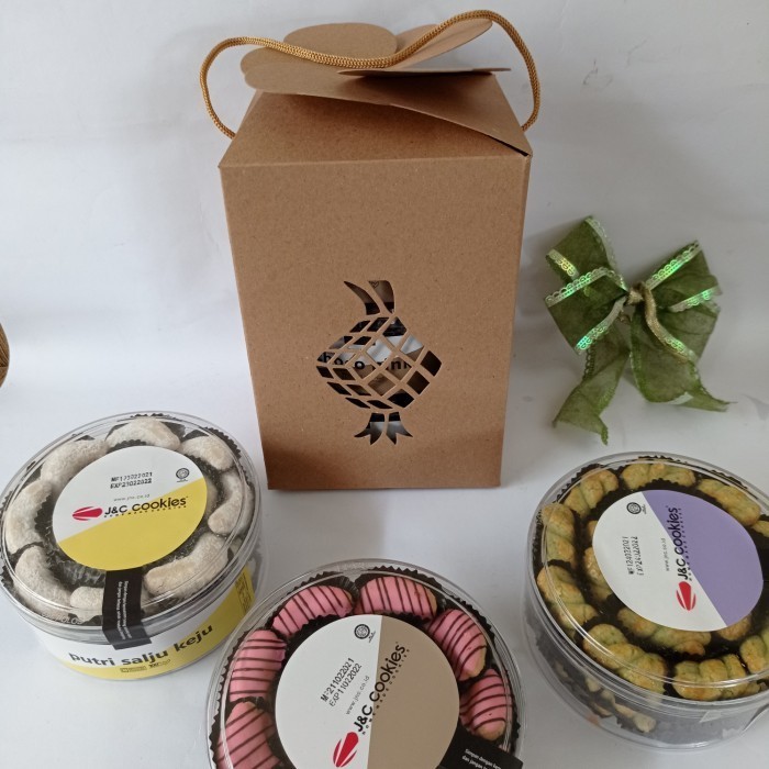 HAMPERS KUE KERING / J&C COOKIES / ISI 3