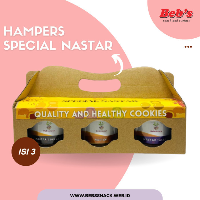 NASTAR WISMAN/VARIAN RASA/HAMPERS ISI 3/BEBSSNACK (BEST QUALITY)