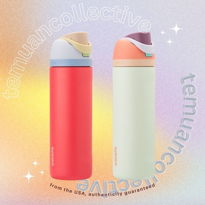 Owala Freesip - Free Sip Insulated Drinking Bottle / Leakproof Tumbler