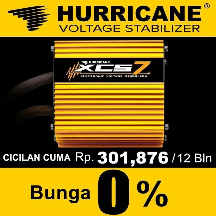 Hurricane XCS 7 FREE xcsR Mtr Gransi 7thn ORI XCS7 XCS5 XCS 5 XCS3 ECU