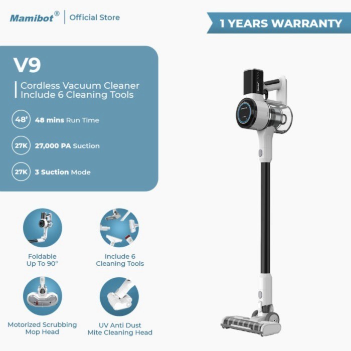 Mamibot V9 Vacuum Cleaner 6 in 1 / Vacuum Cleaner Mamibot V9 Mopping