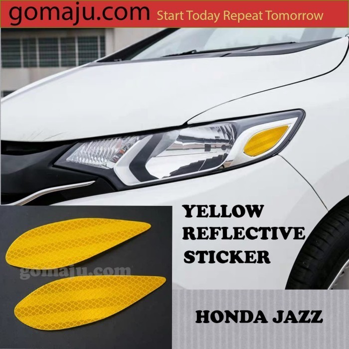 REFLECTIVE STICKER HONDA JAZZ GK5 2014-2018 AKSESORIS STIKER JAZZ