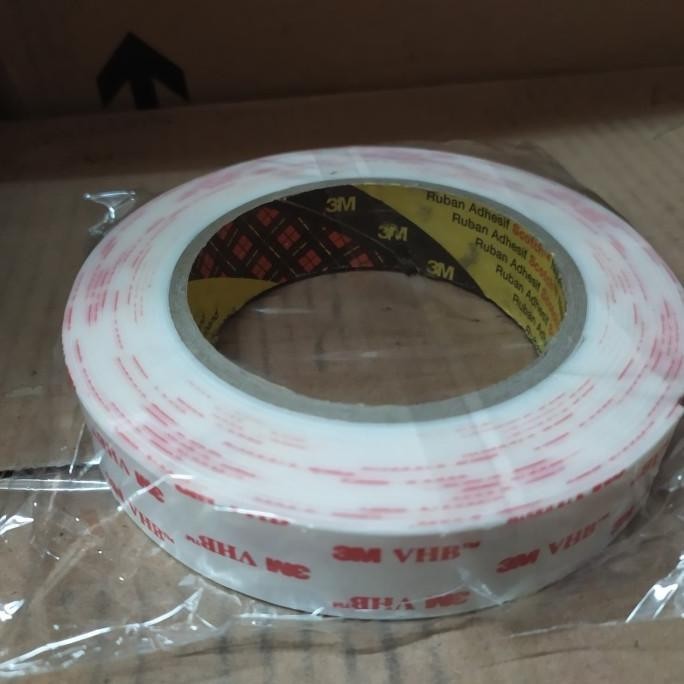 

double foam tape Mounting tape VHB 4950 3M Spon Putih 24mm x 5 mtr GWM