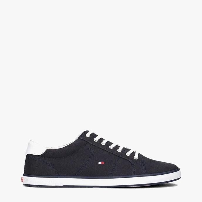 Sepatu Sneakers Pria Tommy Hilfiger Classics Webbing Logo Flip-Ori Useesingle