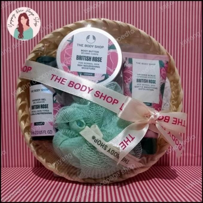 Parsel Ramadan British Rose The Body Shop Paket Seserahan Kado Charahiro3