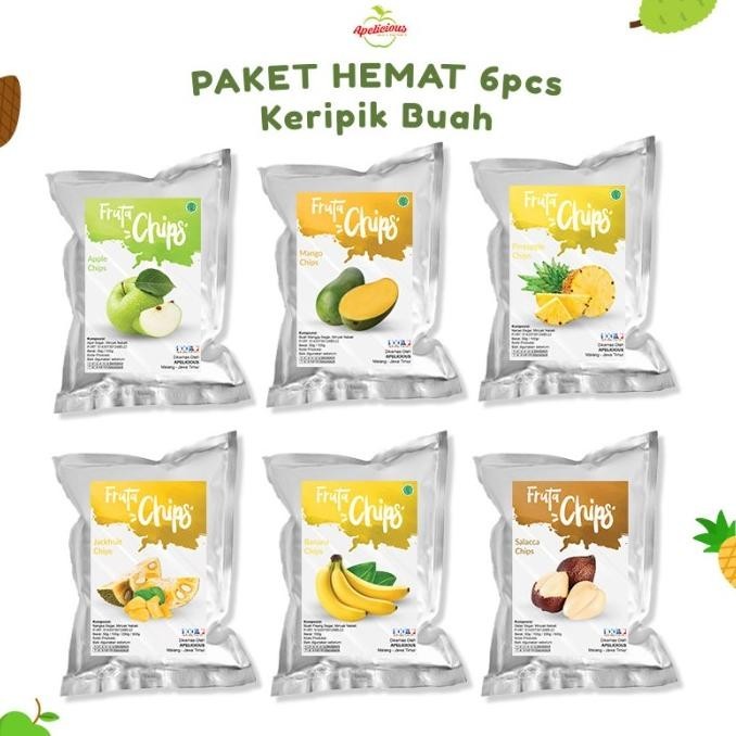 

Paket Keripik Buah 6pcs 50g [ Ada Nangka]