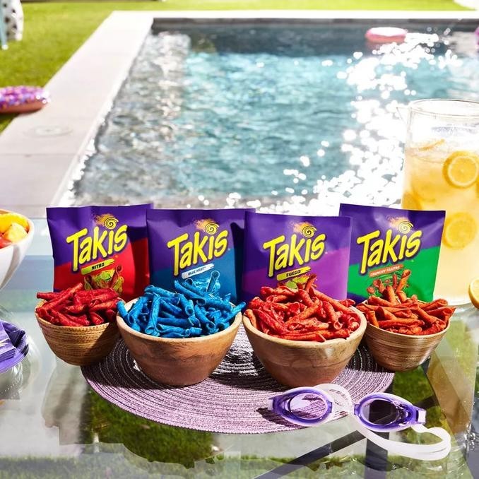 

Takis Rolled Tortilla Chips Snack Makanan Ringan Keripik Jagung Pedas ES77