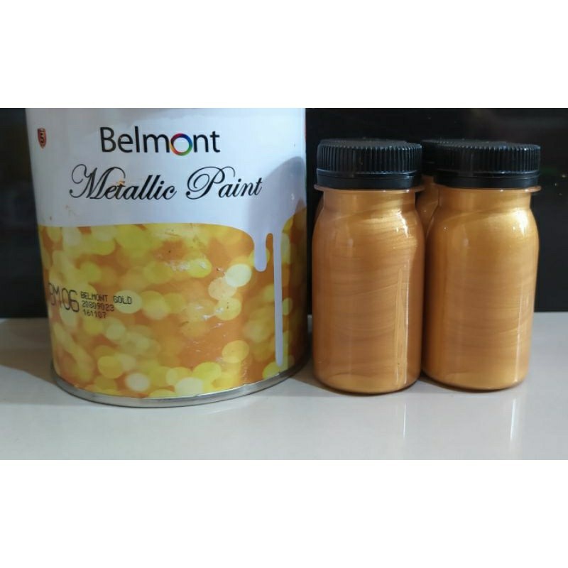 

cat warna emas (Gold)