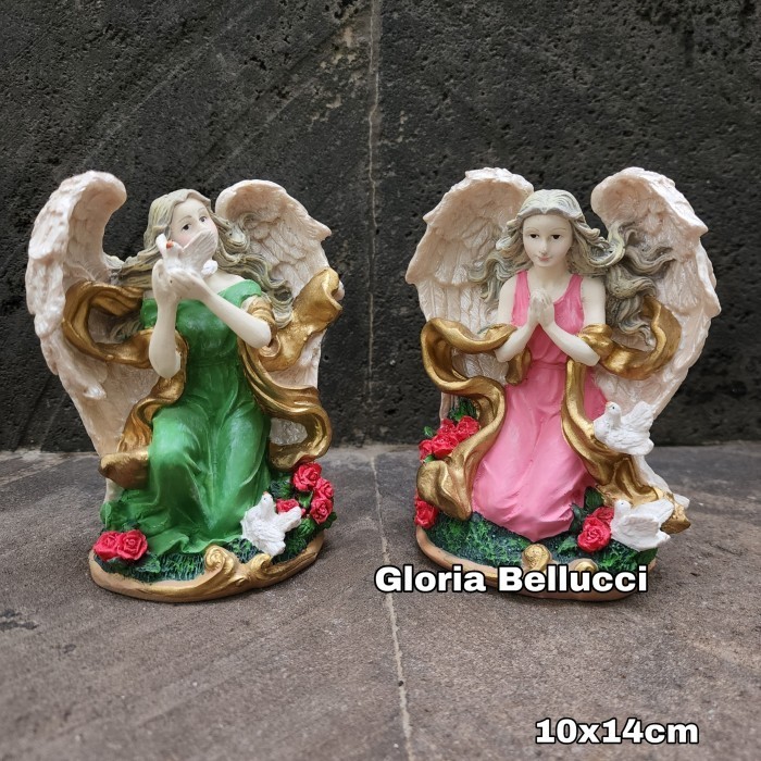 Asnan - Patung Pajangan Angel Gabriel / Malaikat