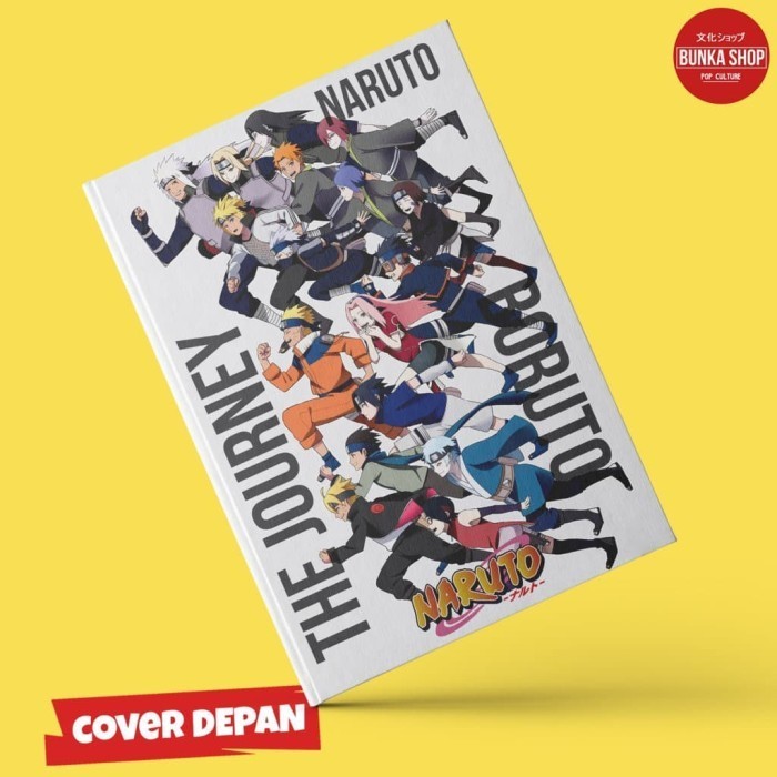

Promo Note Book Anime The Journey Naruto Boruto Hardcover A5 Terbatas