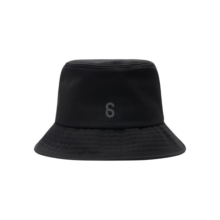Premium Topi ADLV x Lisa Bucket Hat A Logo Circle Emblem Black
