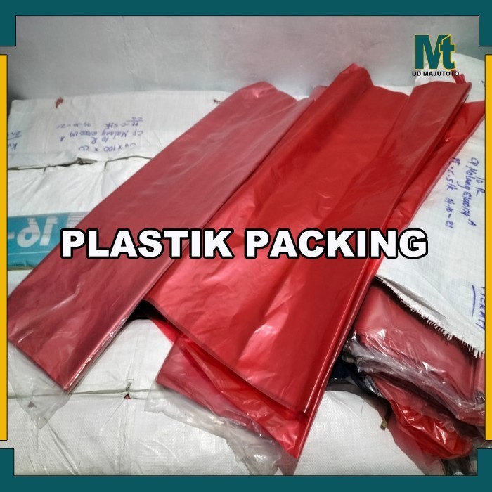 

*$*$*$*$] PLASTIK PACKING MERAH TRANSPARAN