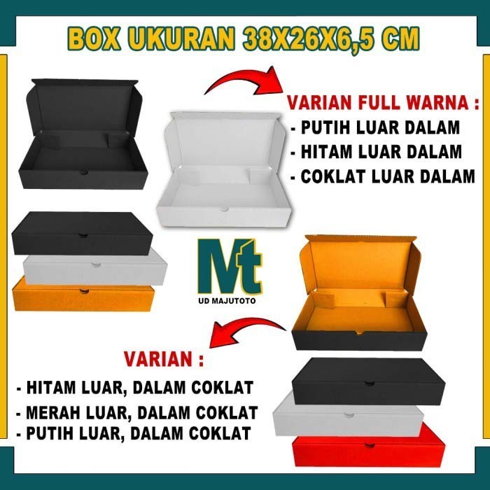 

{{{{}}] Box 38x26x6 cm / Box kuKer Toples Kardus/Karton/Kue Kering/hampers