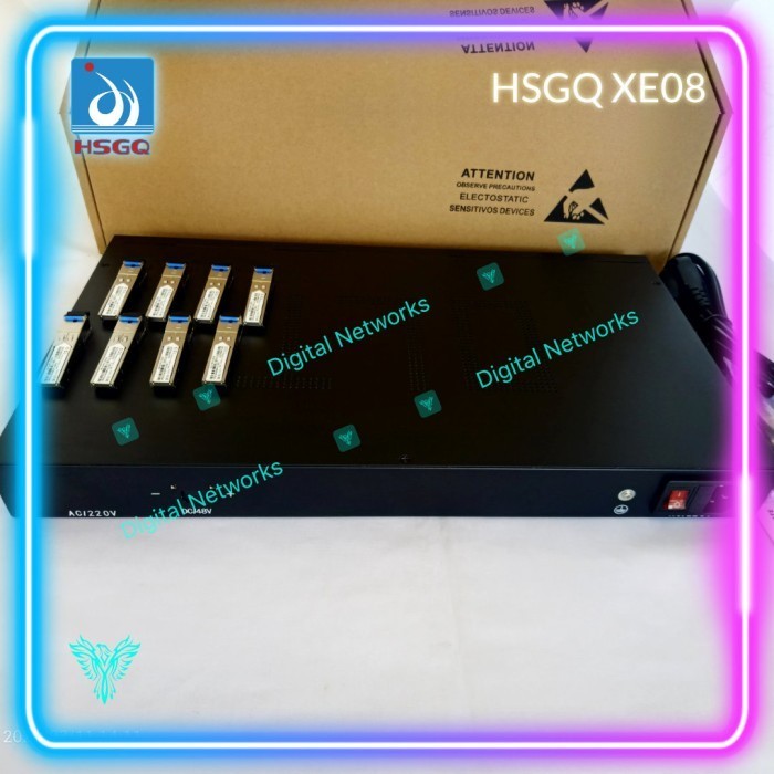 OLT 8PON HSGQ XEO8 ID OLT EPON 8PON HSGQ XE08ID with 8SFP EPON PX20+++