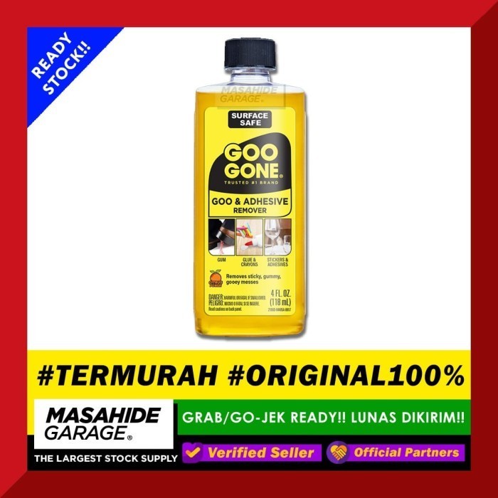 

(Termurah) Goo Gone 118Ml / 4 Oz - Pembersih Lem / Bekas Sticker