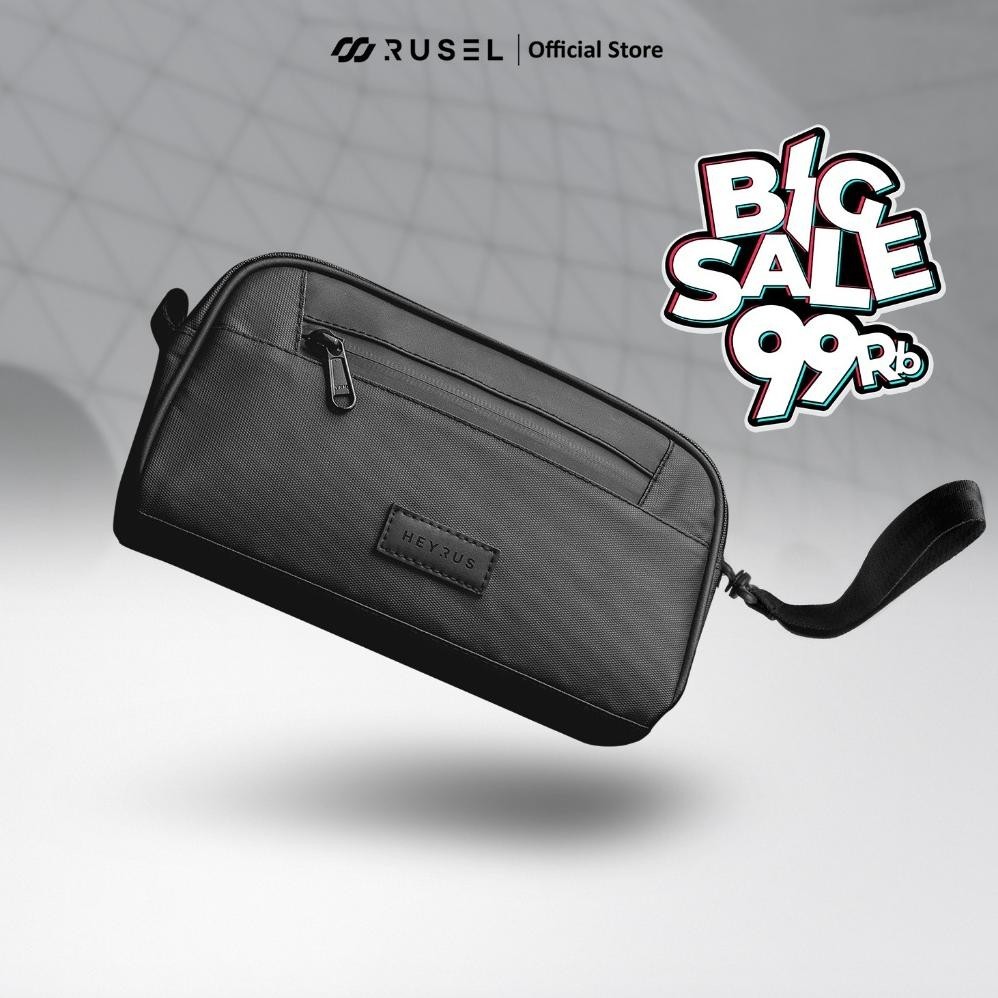 RUSEL CO - Clutch Lupin Lite Tas Pria Tahan Air