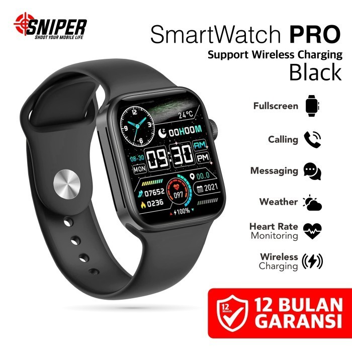 Sniper Smartwatch Sw8 Pro Series Support Wireless Charging