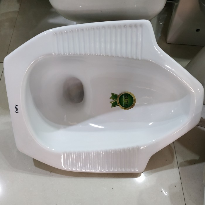 KLOSET JONGKOK DUTY LANTAI 2 PUTIH / CLOSET JONGKOK CORONG MURAH