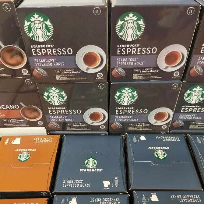 

nescafe dolce gusto starbucks coffee capsule espresso isi 12pod kopi GBM