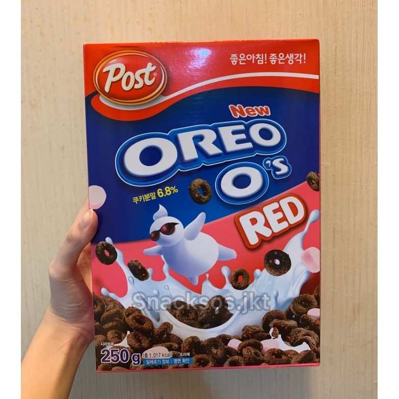 

Post Oreo O'S Cereal Red With Marshmallow 250Gr- Korea Cereal