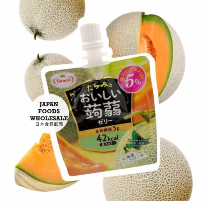 

Tarami Oishii Konyaku Jelly Drink Hokkaido Yubari Melon / Jelly Impor