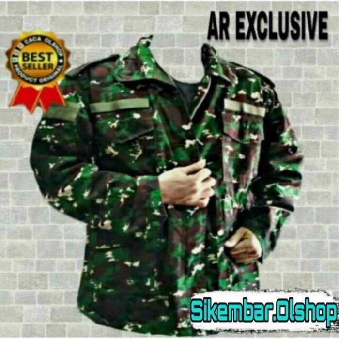 Jaket TNI Loreng NKRI Product Original Exclusive. Kualitas Terbaik 