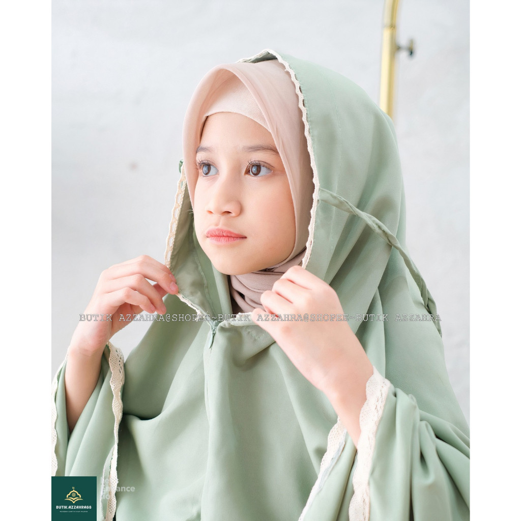 Mukenah Anak Perempuan 12 Tahun Mukena Anak 3 Tahun Plus Sajadah Cod Mukena Anak Perempuan Mukena An