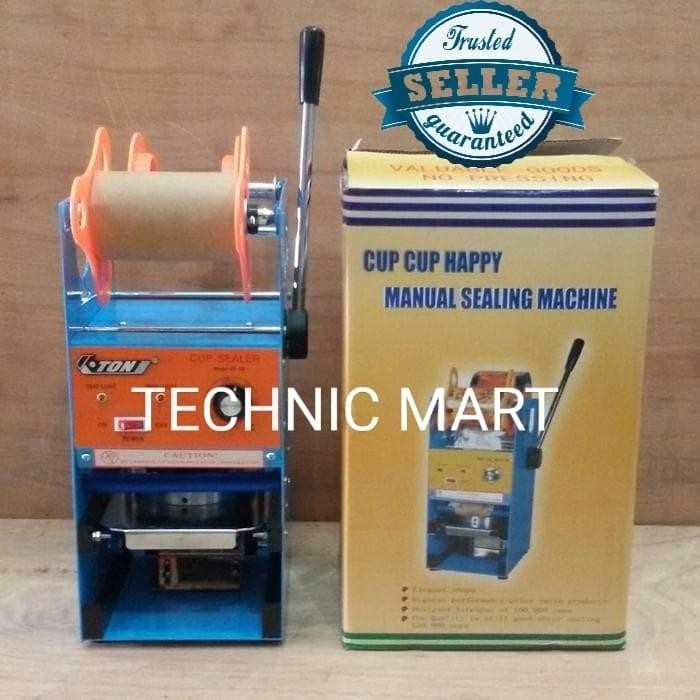 MESIN CUP SEALER ETON ET-D8/PRESS GELAS ETON MANUAL ET-D8