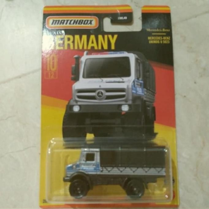 matchbox mercedes benz unimog u5023