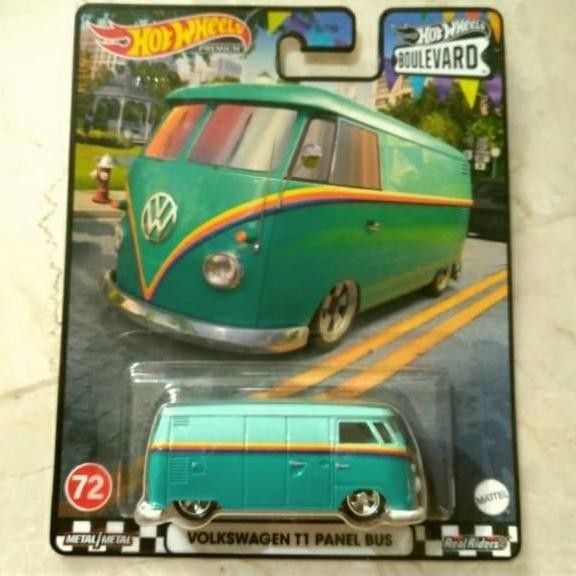 hotwheels volkswagen t1 panel bus boulevard