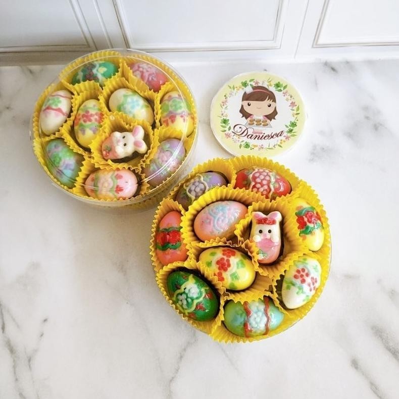 

CR - .CTB coklat karakter telur hias lucu unik enak halal kelinci paskah easter chocolate telur coklat (ds bgr) TERLARIS