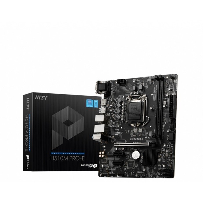 Mainboard MSI H510M PRO-E LGA1200 - Motherboard Intel