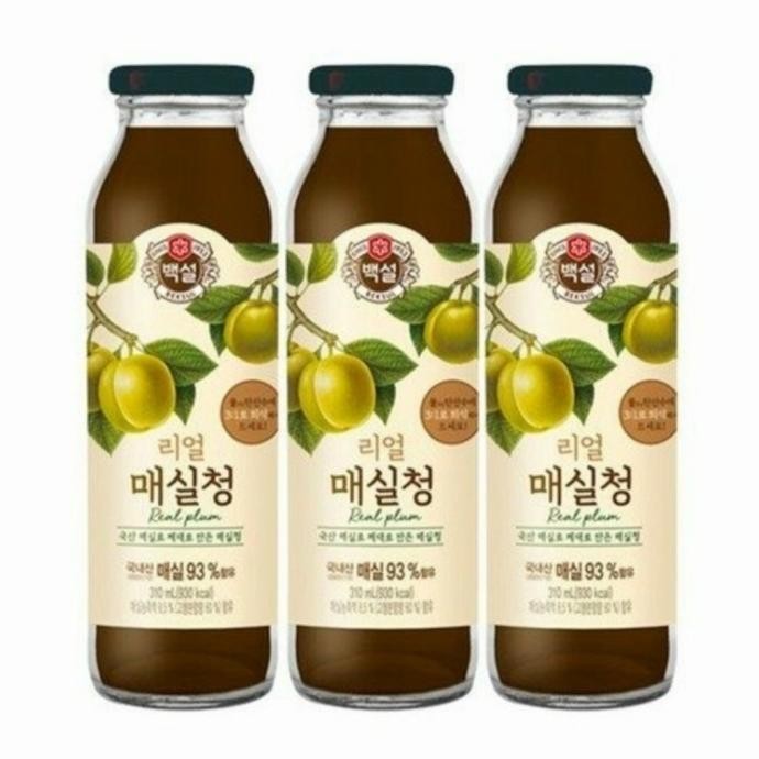 

Korean Beksul Real Plum Syrup Sirup Maesil Korea Sirup Minuman