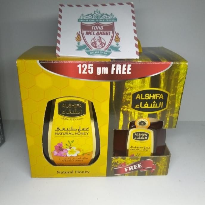 

MADU ALSHIFA 500gr + 125gr | Honey