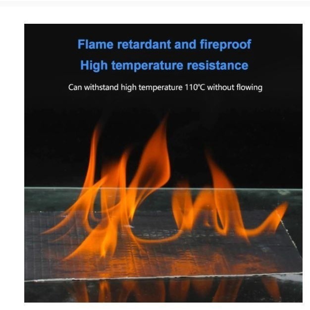 

LAKBAN 10CMX4M ANTI BOCOR ALUMINIUM FOIL HOKI TAPE LEM KARET BUTYL DIJAMIN GRATIS ONGKIR