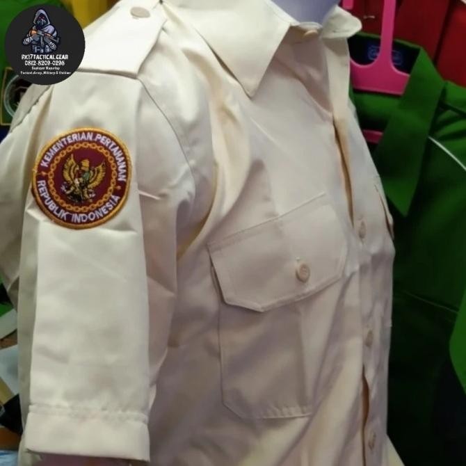 BAJU SERAGAM PDH PNS KEMHAN 1 STEL | BAJU PNS KEMHAN |KUALITAS TERBAIK SM88