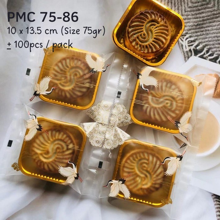 

Kualitas terbaik] Plastik Mooncake 75gr PMC 75-86 Kue Kering Pia Bulan Nastar Cookies