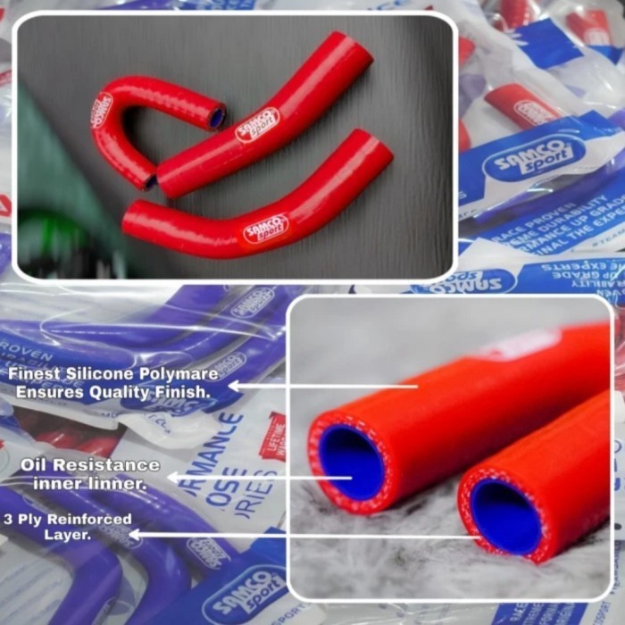 Garansi SELANG RADIATOR SAMCO HONDA VARIO 150/160 / PCX 150/160